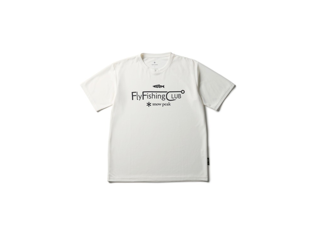 Flyfishing Club Graphic Short Sleeve T-Shirt M WHITE