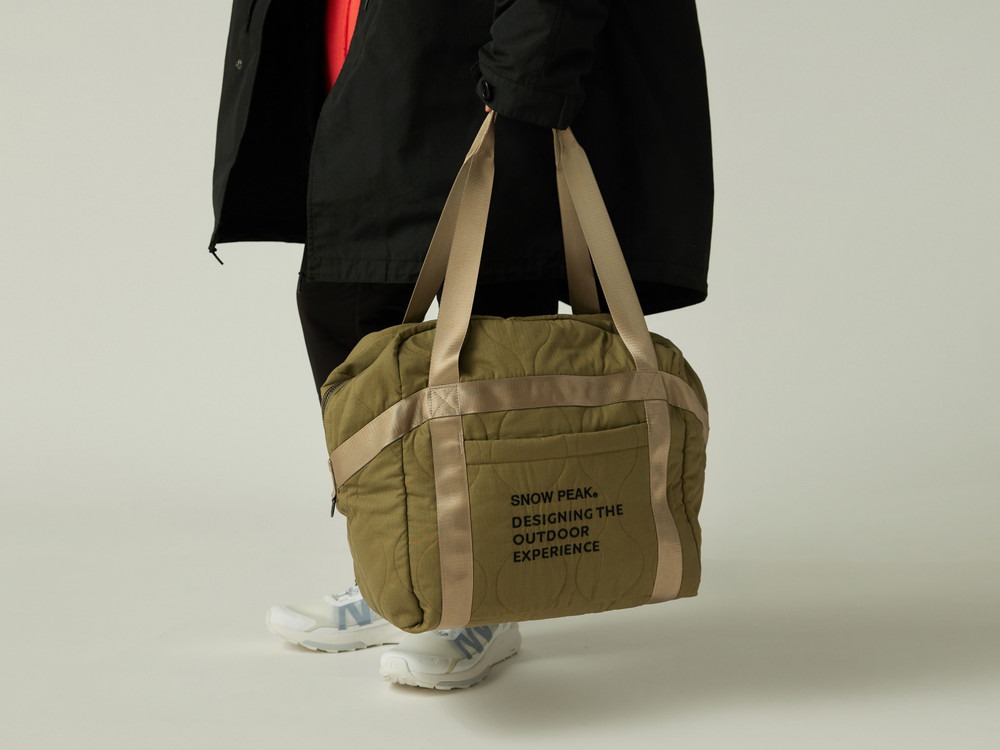 Quilted Ripstop Duffle One BLACK