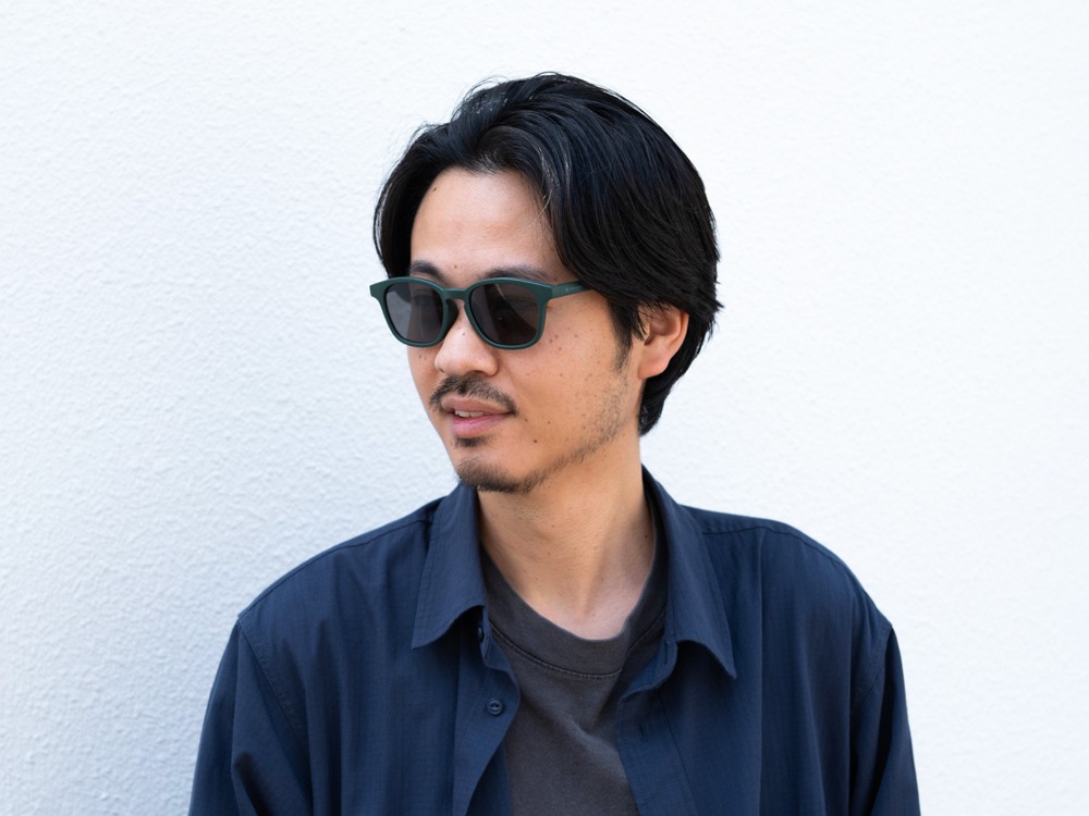 JINS × Snow Peak Rubber Sunglasses 草 (Wellington) 偏光レンズ