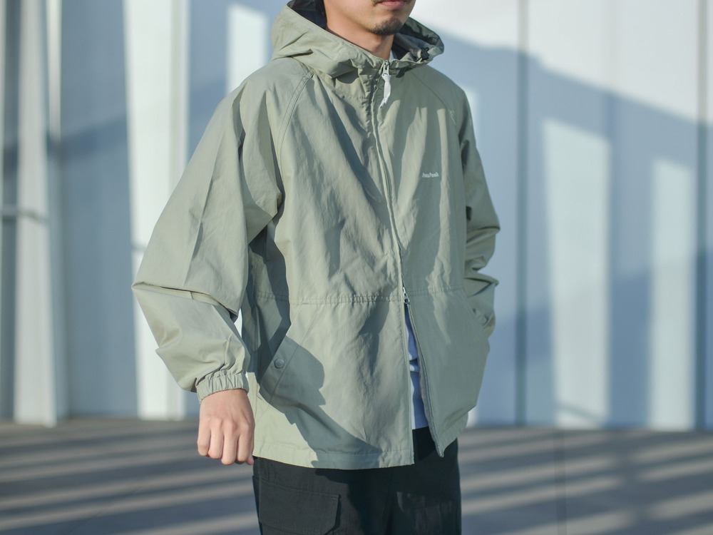 Light Mountain Cloth Zip Up Parka M BLUE
