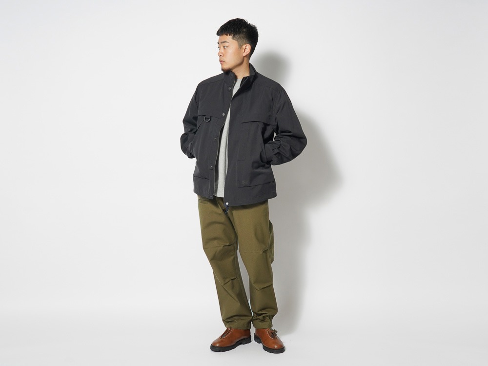 TAKIBI Canvas Pants L Olive