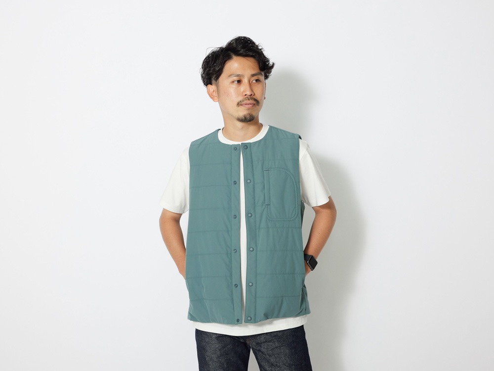 Flexible Insulated Vest M Balsamgreen