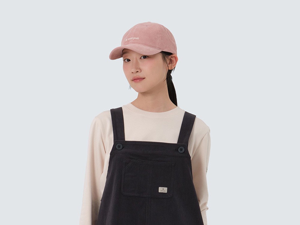Corduroy Ball Cap S LIGHT PINK