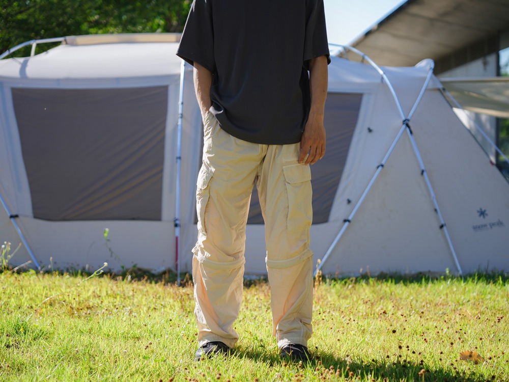 【先行予約商品】Garment Dyed Convertible Pants M BLACK