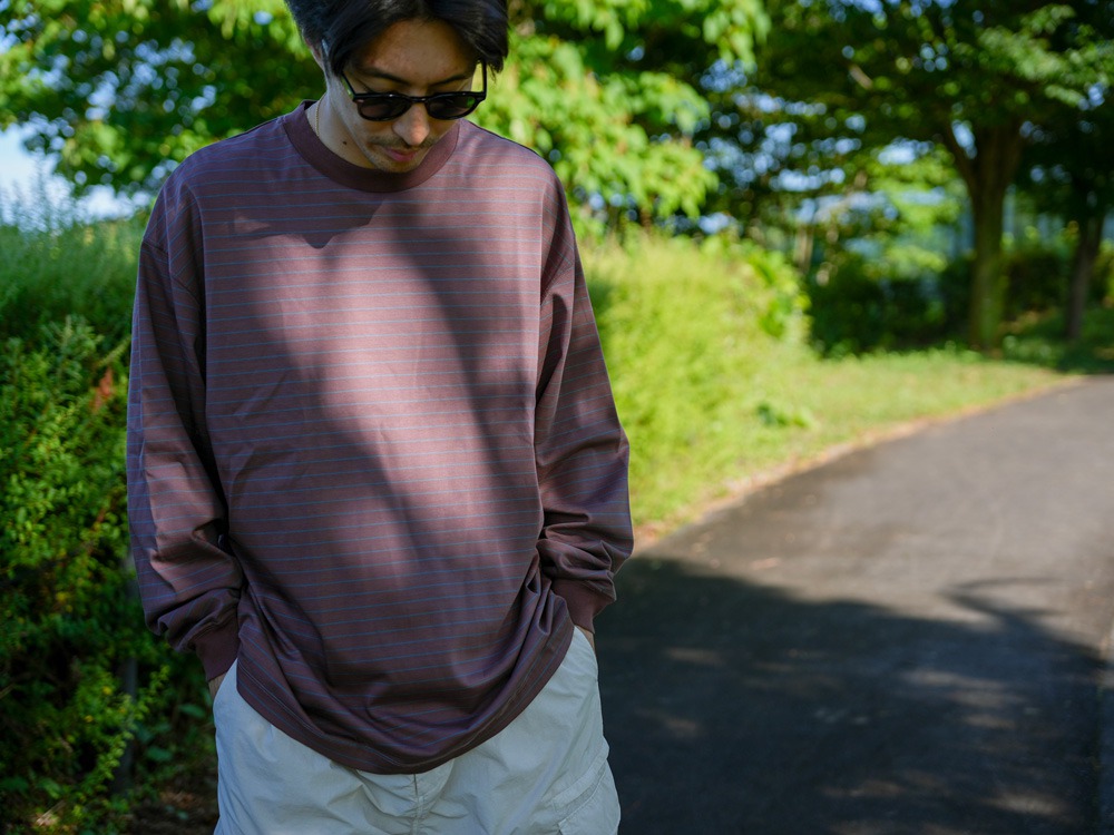 OG CottonMercerizedBD L/S T-Shirt M BLUE BD