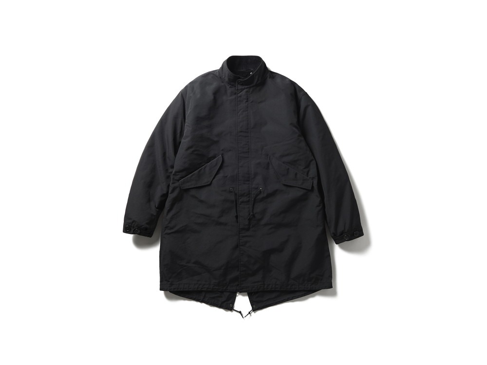 【先行予約商品】TAKIBI Ripstop Adjustable Fishtail Coat M BLACK
