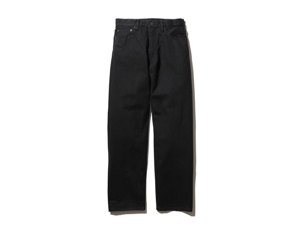 Recycled Cotton 5pkt Denim Regular M Black