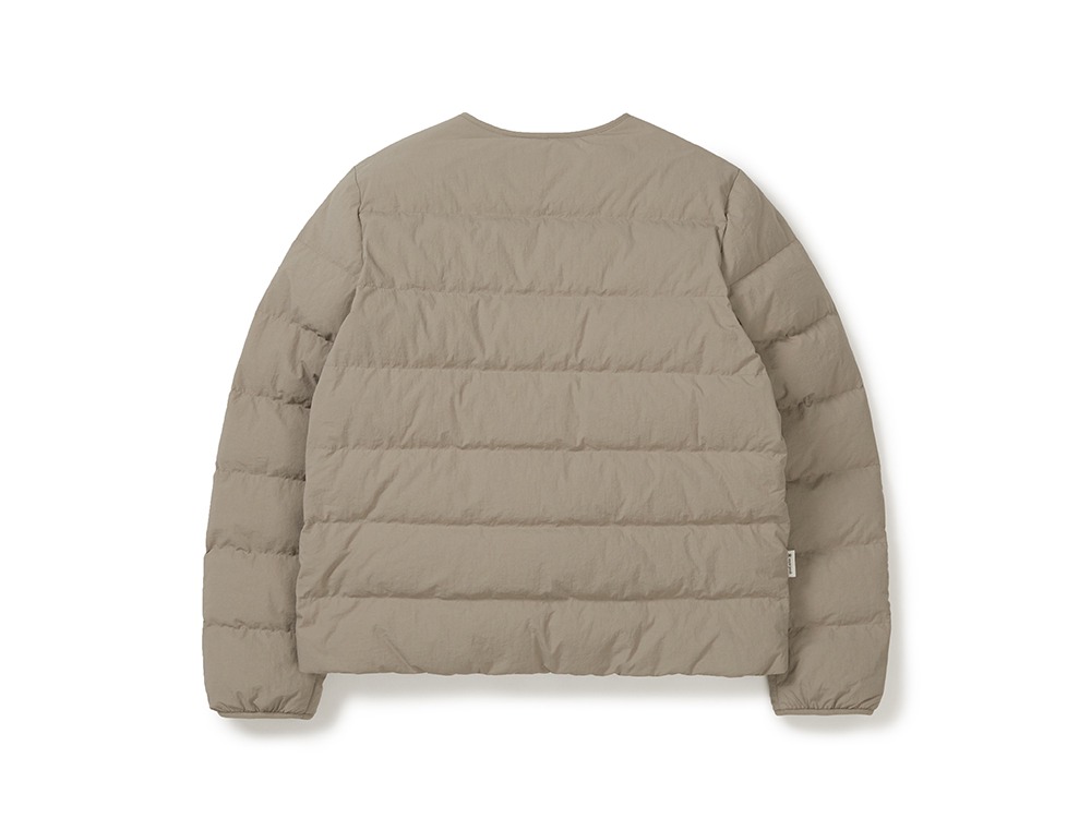 Land Women's Lightweight Down Jacket S TAN GREY