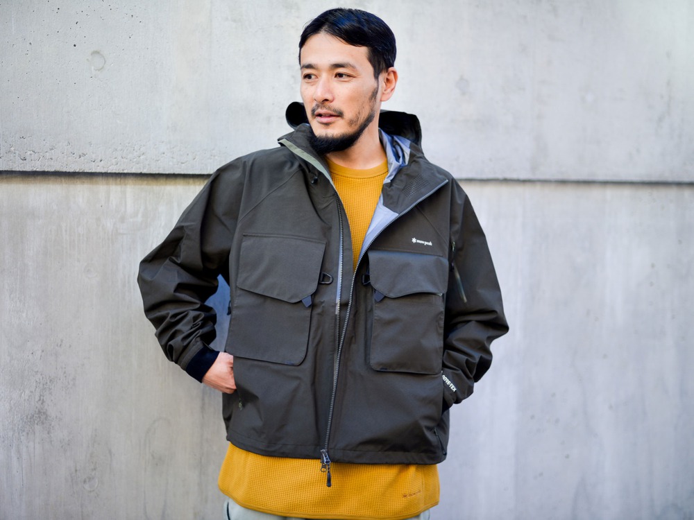 SR-1 GORE-TEX StormShield Wading Jacket S BLACK