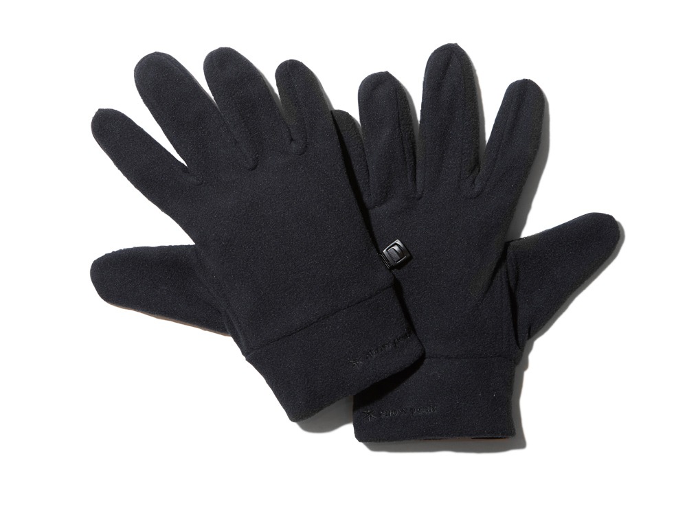 Micro Fleece Gloves M Black