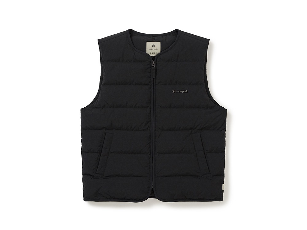 Land Lightweight Down Vest M BLACK