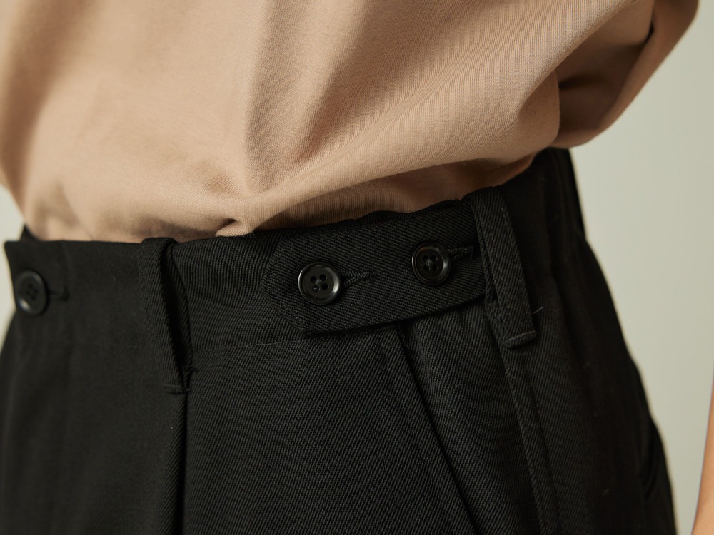 【先行予約商品】Hybrid Wool Trousers S DARK BROWN