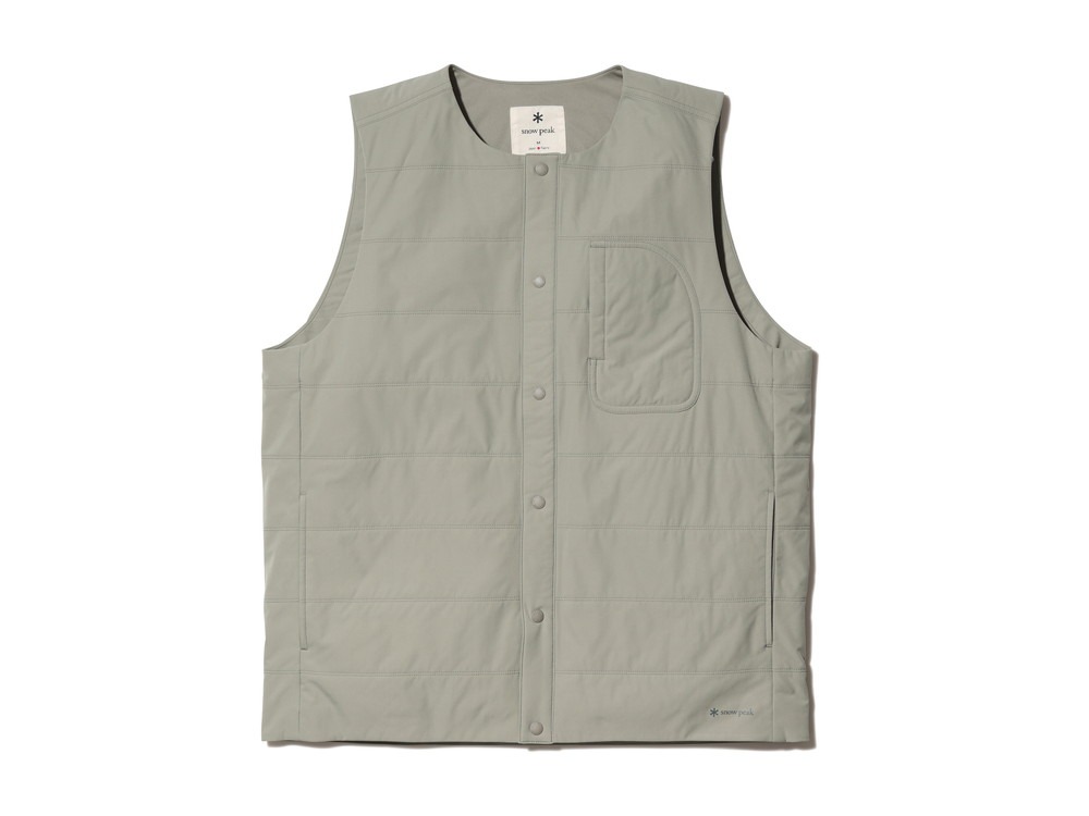 Flexible Insulated Vest S Beige