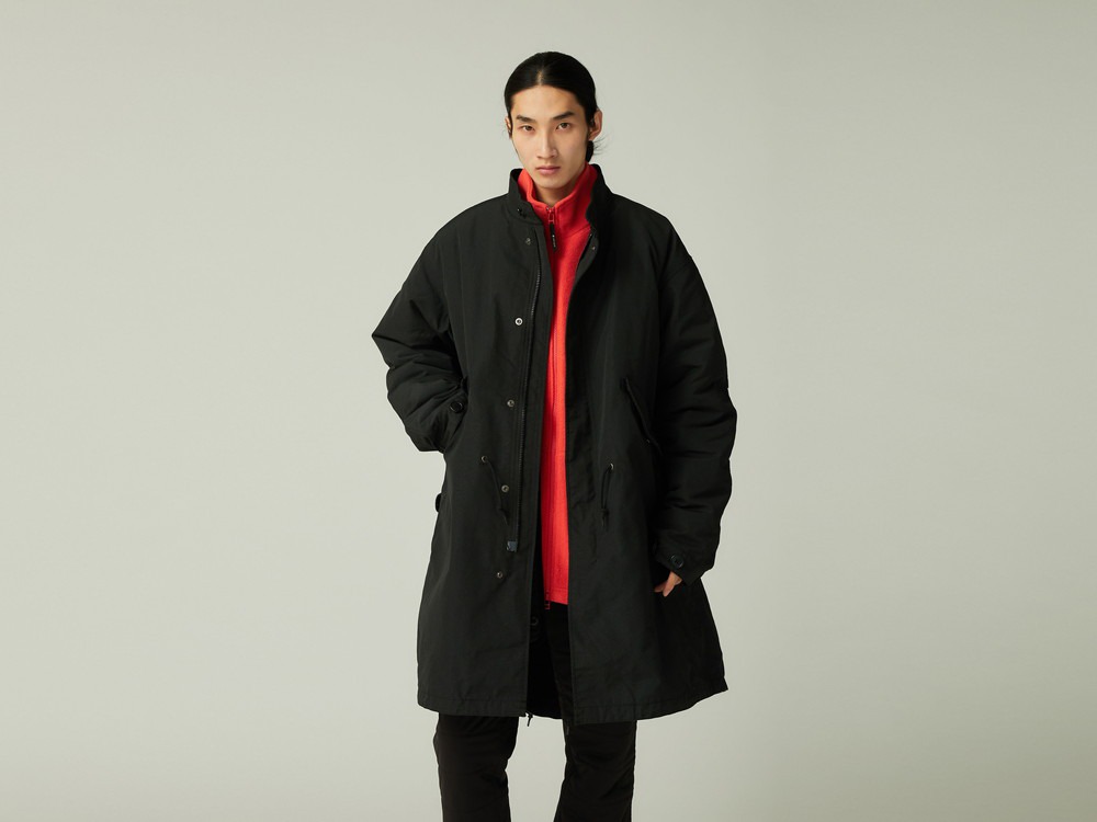 【先行予約商品】TAKIBI Ripstop Adjustable Fishtail Coat M BLACK