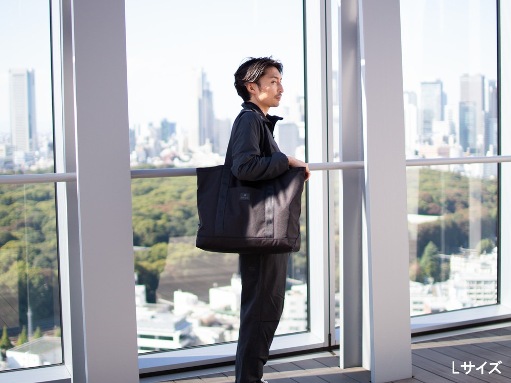 Noasobi Explorer Tote Bag L Black / オンライン限定(EC-AC-23AU002BK 