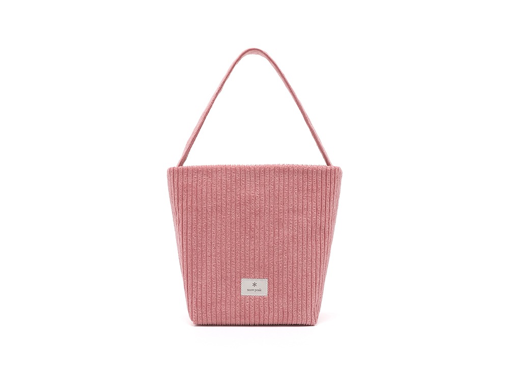 Corduroy Micro Tote Bag One LIGHT PINK