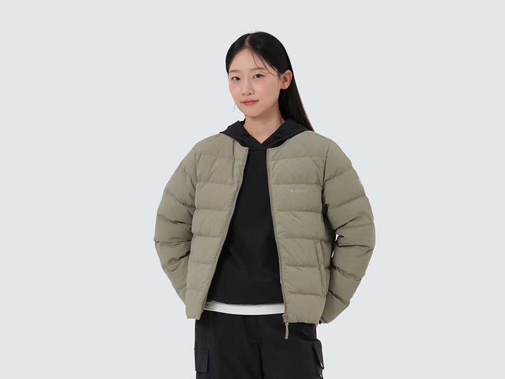 Land Women's Lightweight Down Jacket S OLIVE