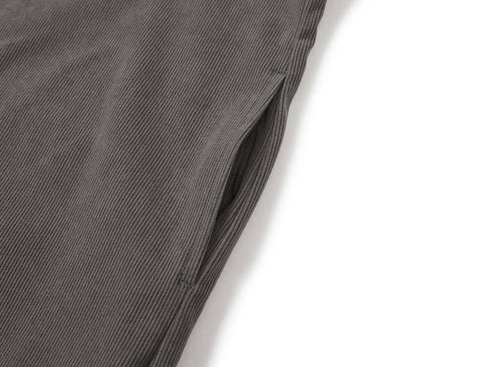 Corduroy Women's Overall Dress S DARK GREY