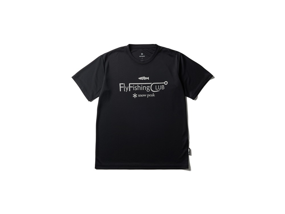 Flyfishing Club Graphic Short Sleeve T-Shirt M BLACK