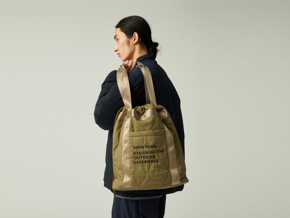 Quilted Ripstop Tote One OLIVE