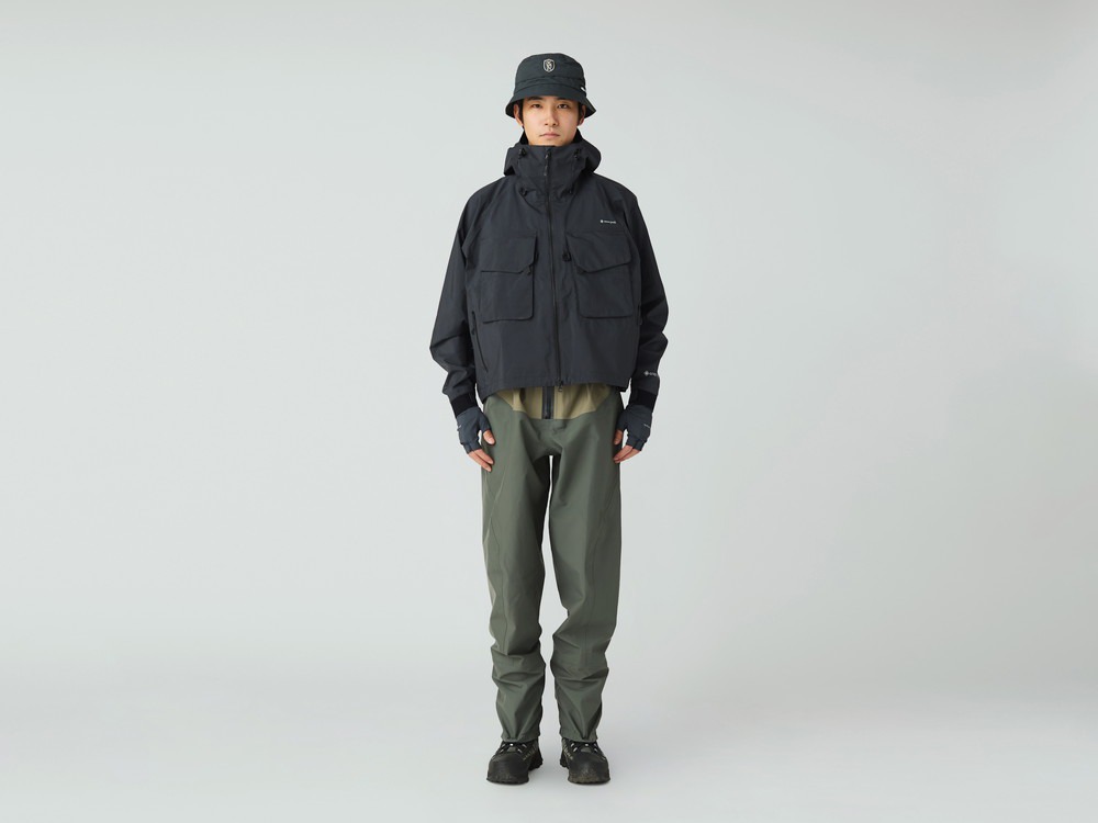 SR-1 GORE-TEX StormShield Wading Jacket S BLACK