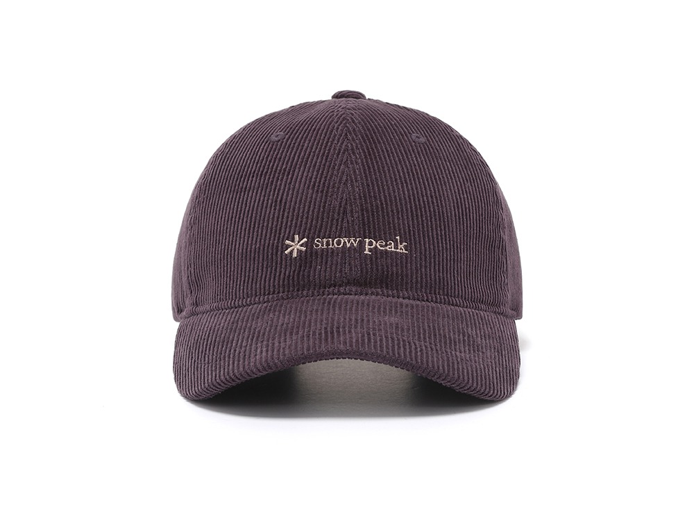 Corduroy Ball Cap M PURPLE