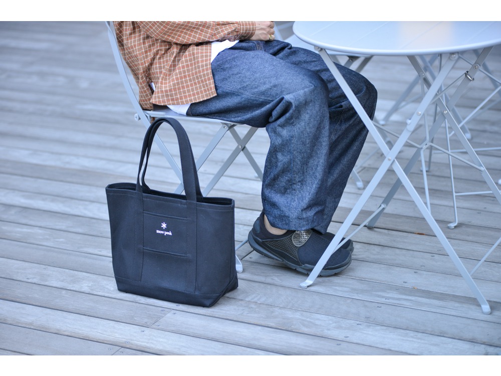 Canvas NOASOBI ToteBag M One Black / オンライン限定(EC-AC-20SU002BK) | バッグ ・リュックの通販（アウトドア用品）はスノーピーク(Snow Peak)