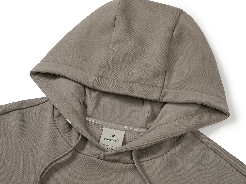 Land Pocket Hood T-Shirt M BEIGE GREY