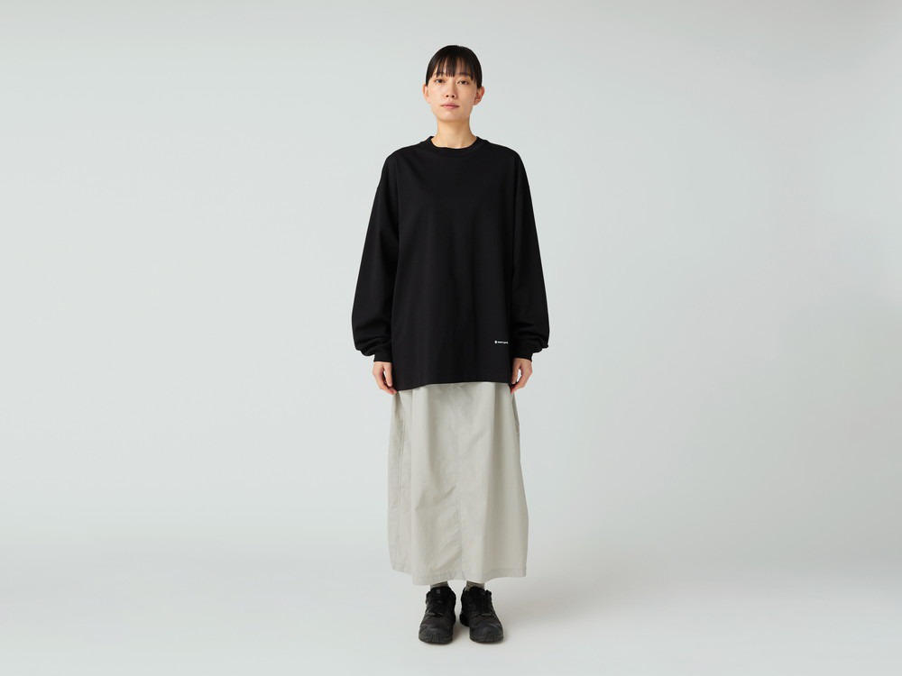 【先行予約商品】Nylon Tussah Utility Storage Skirt 2 BLACK