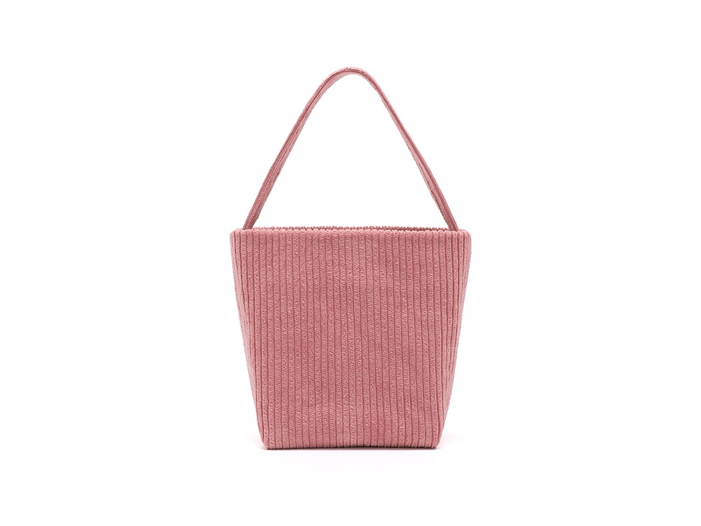 Corduroy Micro Tote Bag One LIGHT PINK