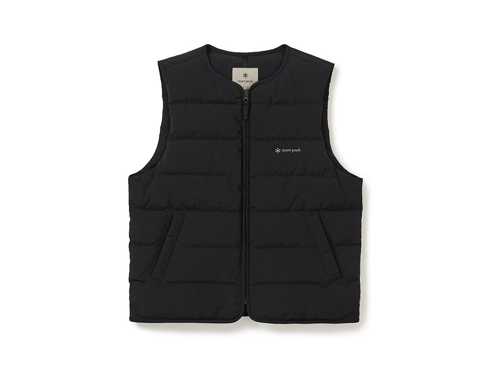Land Women's Lightweight Down Vest M BLACK