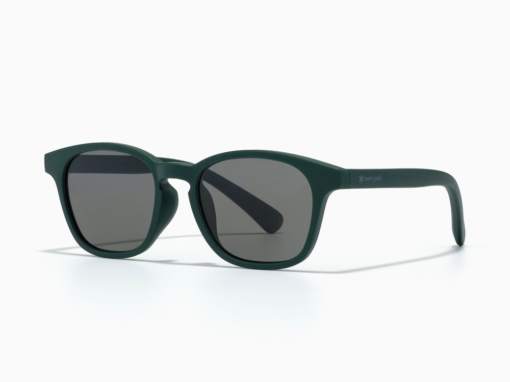 大学 兄弟割引 Rubber Peak Snow × JINS Sunglasses 偏光 (Wellington) 草 小物