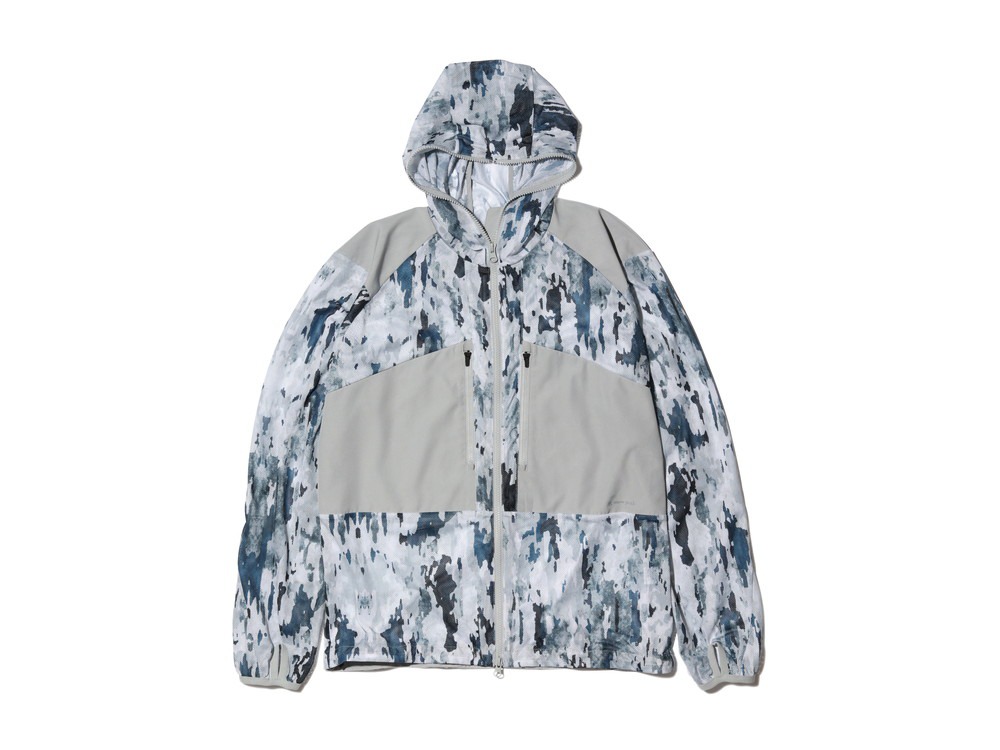 Printed Insect Shield Mesh Jacket 1 Lightgrey