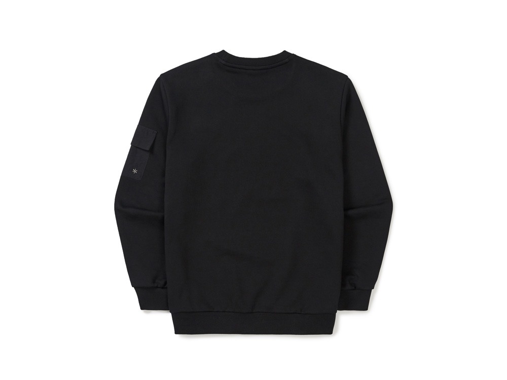 Land Pocket Sweatshirt M BLACK