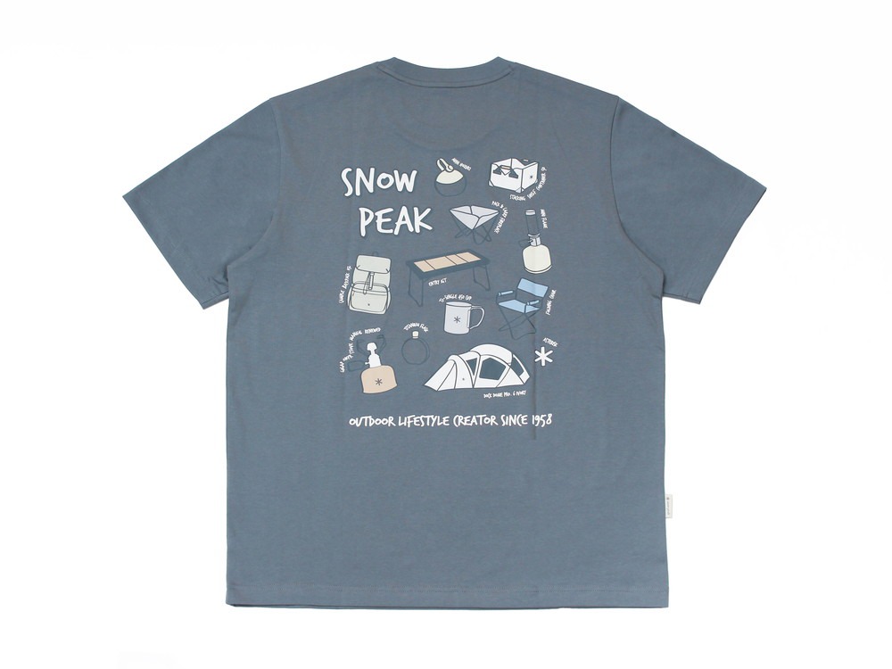 Aerocool G Men's Short Sleeve T L PASTEL BLUE