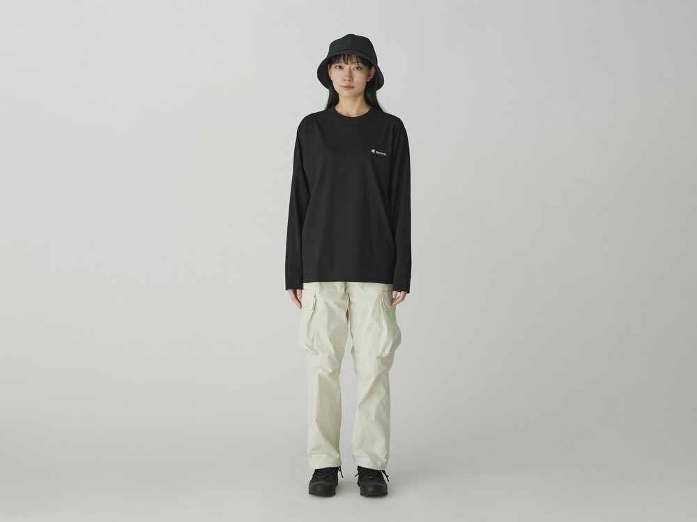 SP Onepoint Logo LS T-Shirt M Foliage