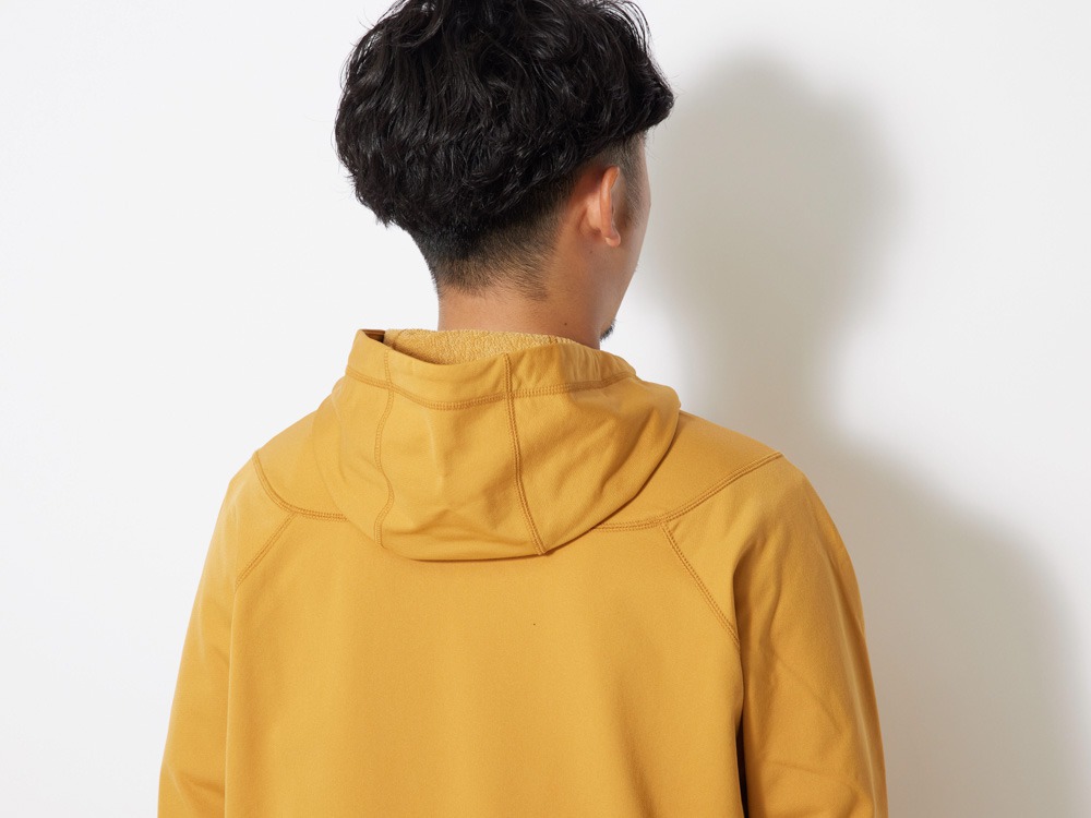 Air Dry Sweat Parka S Yellow