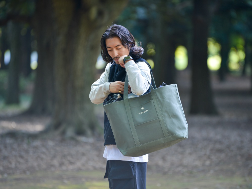 Canvas NOASOBI ToteBag L One Black /EC限定