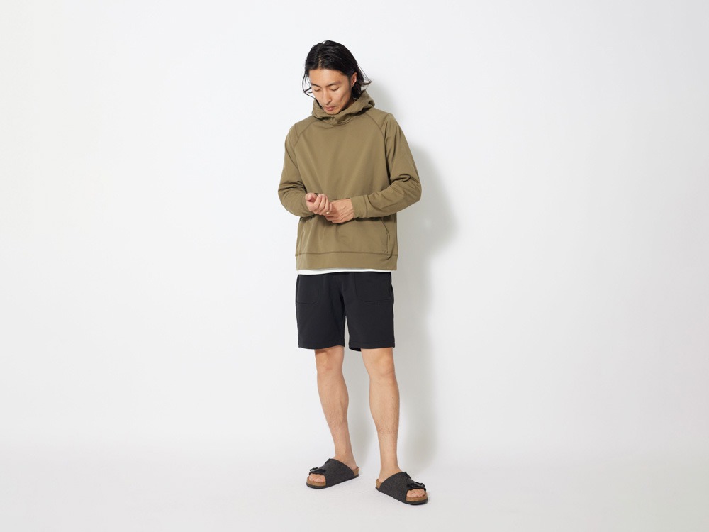 Air Dry Sweat Parka M Khaki