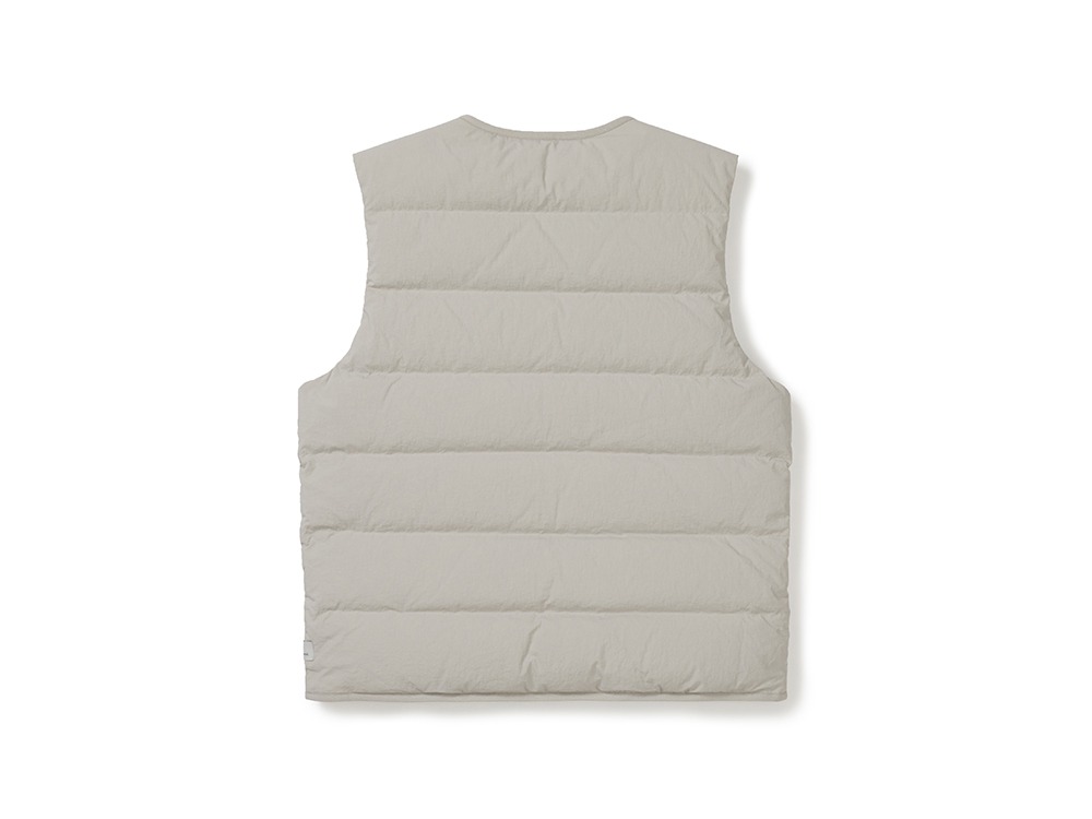 Land Lightweight Down Vest M LIGHT GREY