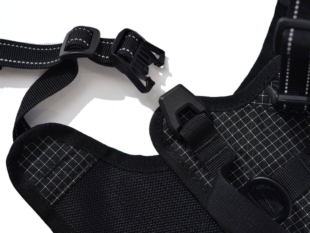 Dog Harness S BLACK