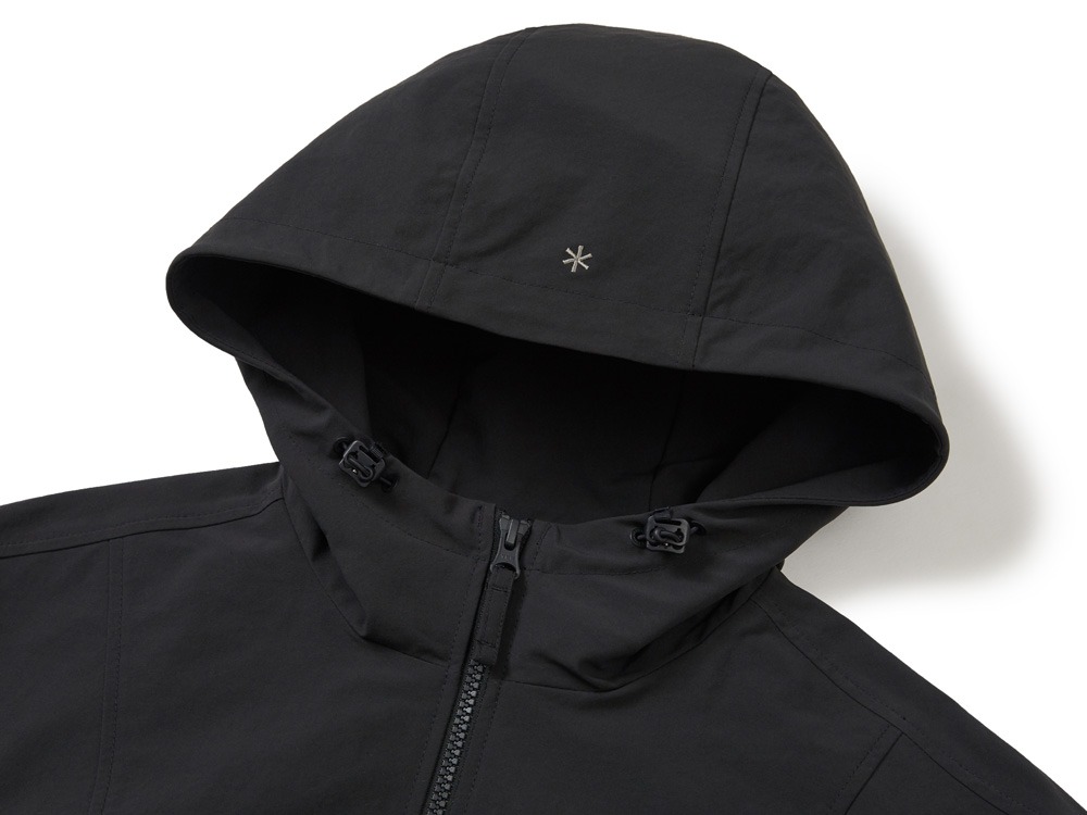 Polywasher Women's Hood Windbreaker S DARK CHARCOAL