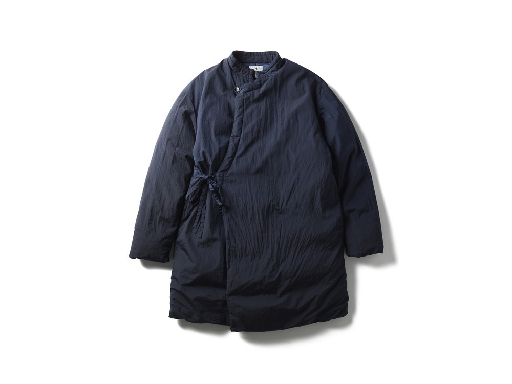Garment Dyed Down Coat M NAVY