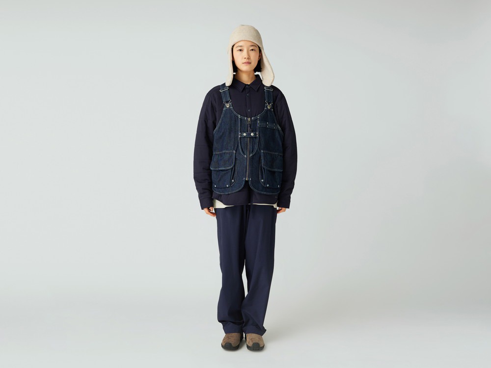 【先行予約商品】TAKIBI Denim Vest S LIGHT BLUE