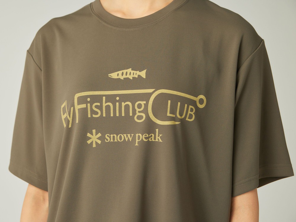 Flyfishing Club Graphic Short Sleeve T-Shirt M WHITE