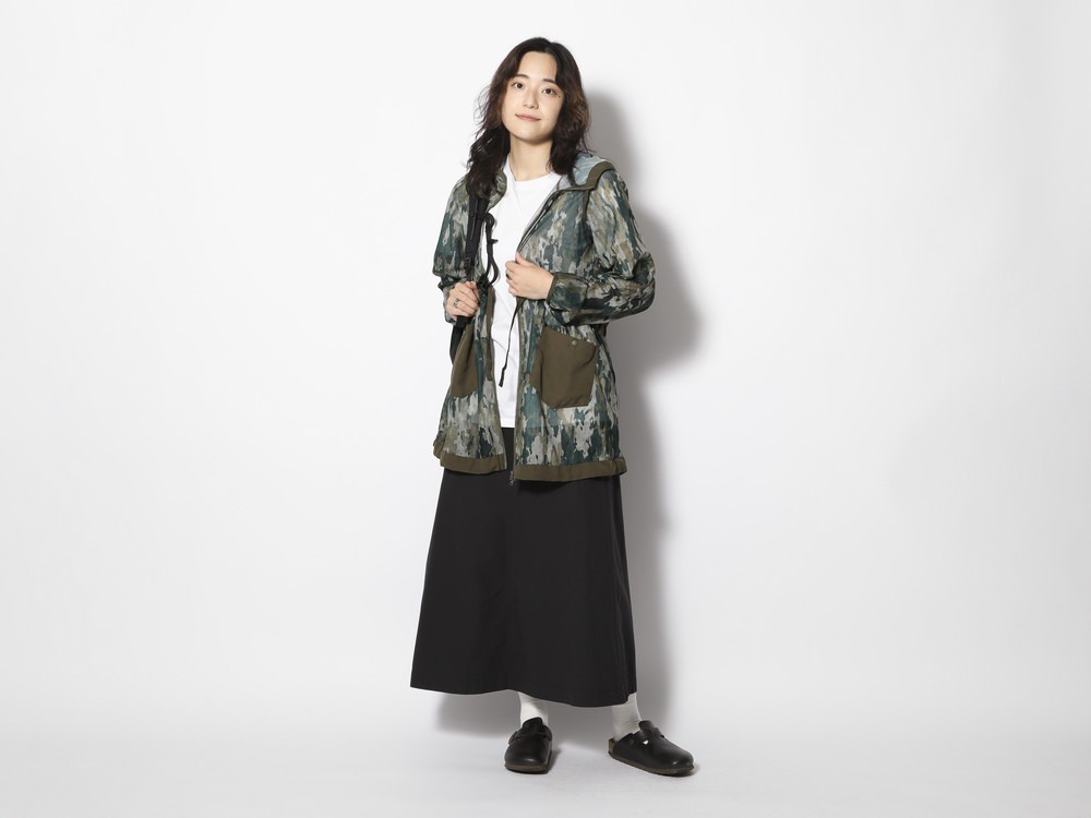 Printed Insect Shield Mesh Middle Jacket 3 Olive