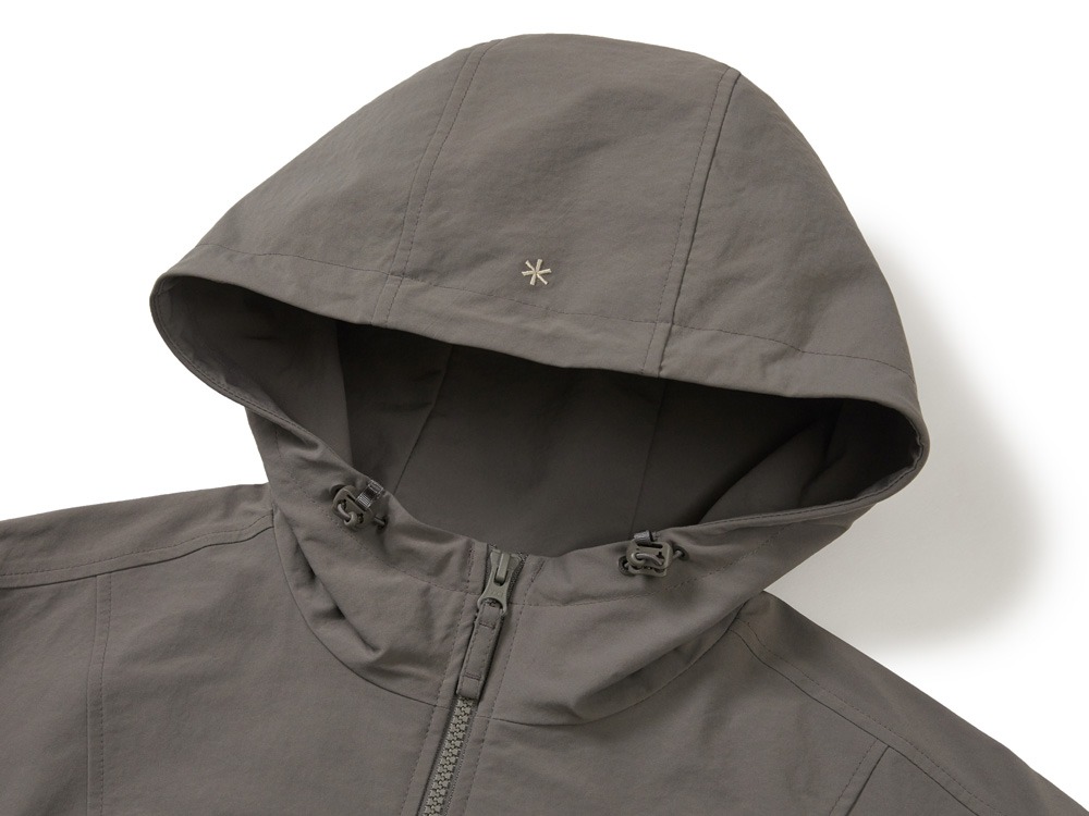Polywasher Women's Hood Windbreaker S DARK KHAKI