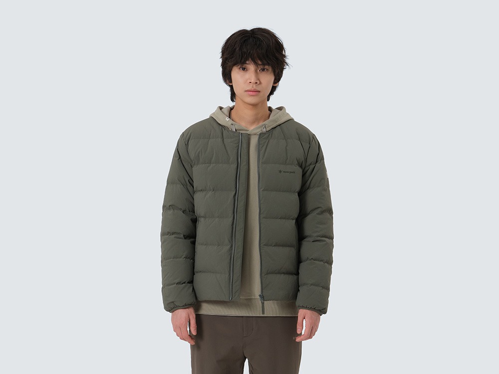 Land Lightweight Down Jacket M KHAKI