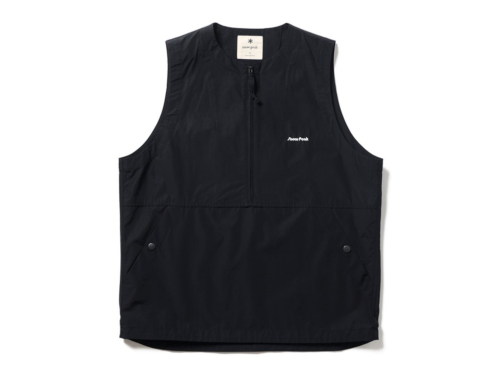 Light Mountain Cloth Vest S BLACK
