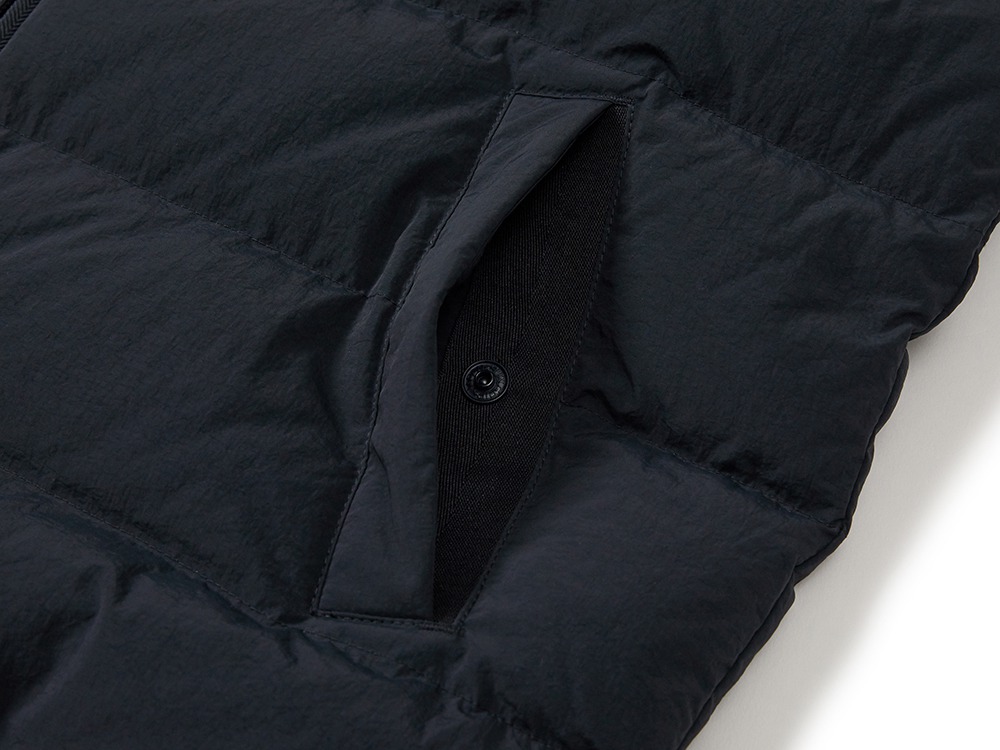 Land Lightweight Down Vest M DARK NAVY